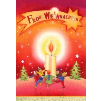 Weihnachtskarte: Das hat Gott für uns getan